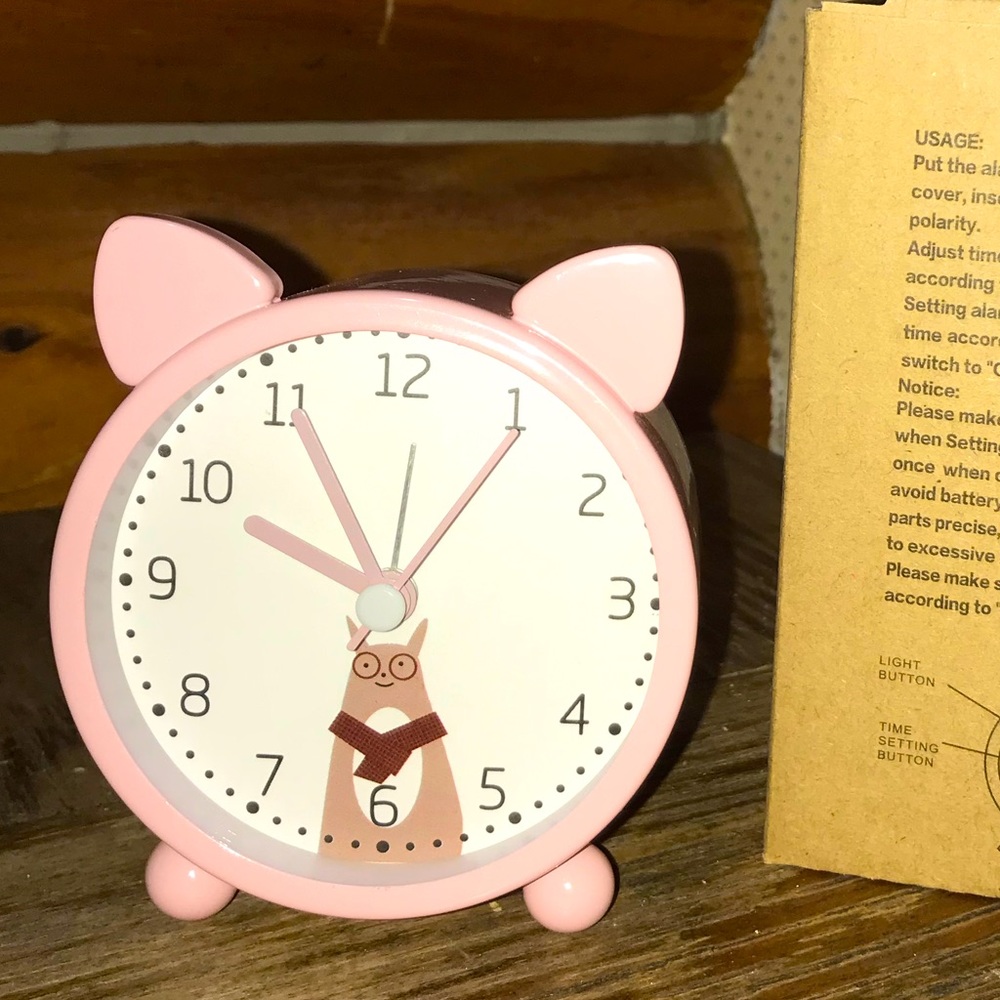 Kitty Cat Alarm Clock